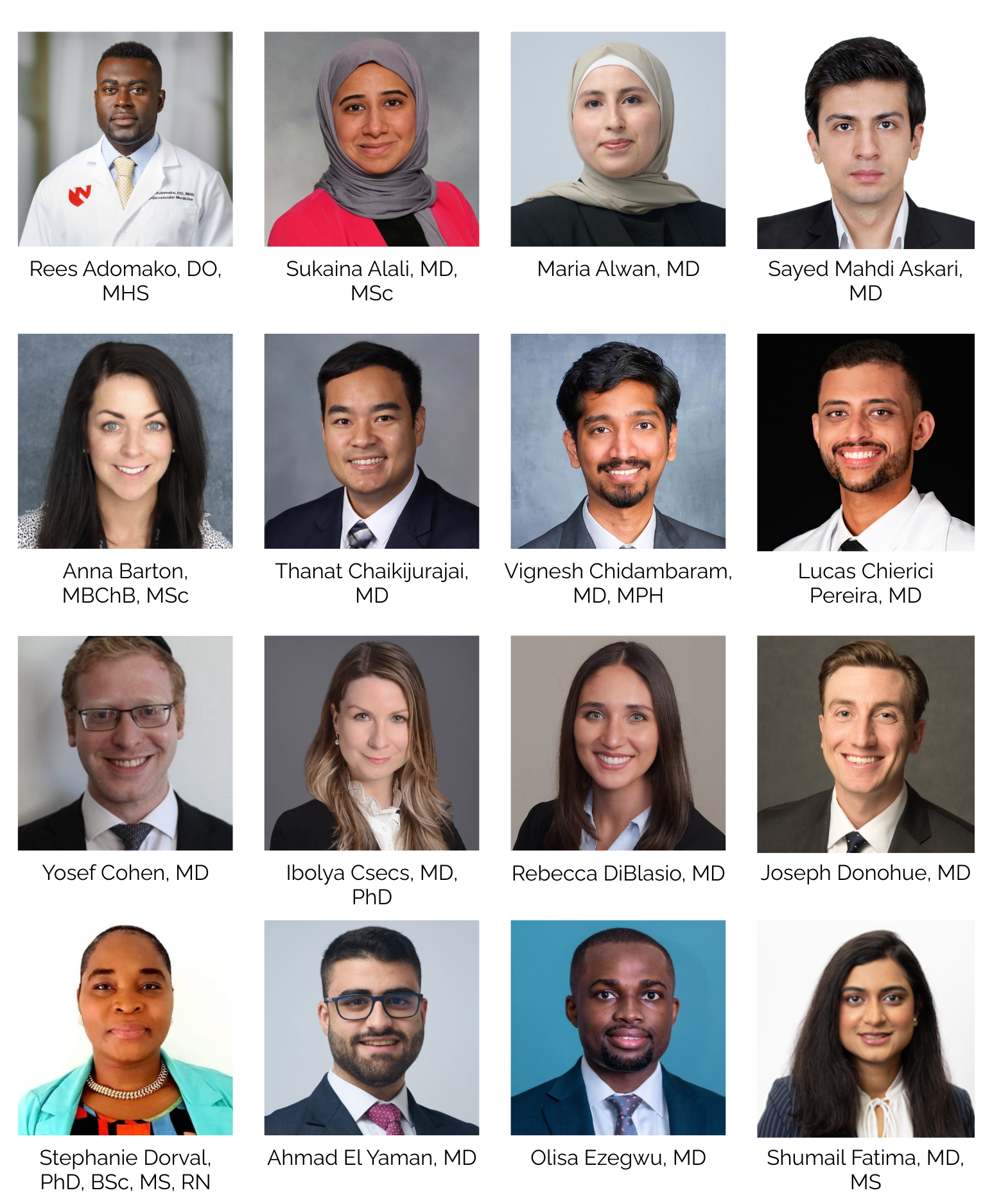 Headshots of Future Leaders