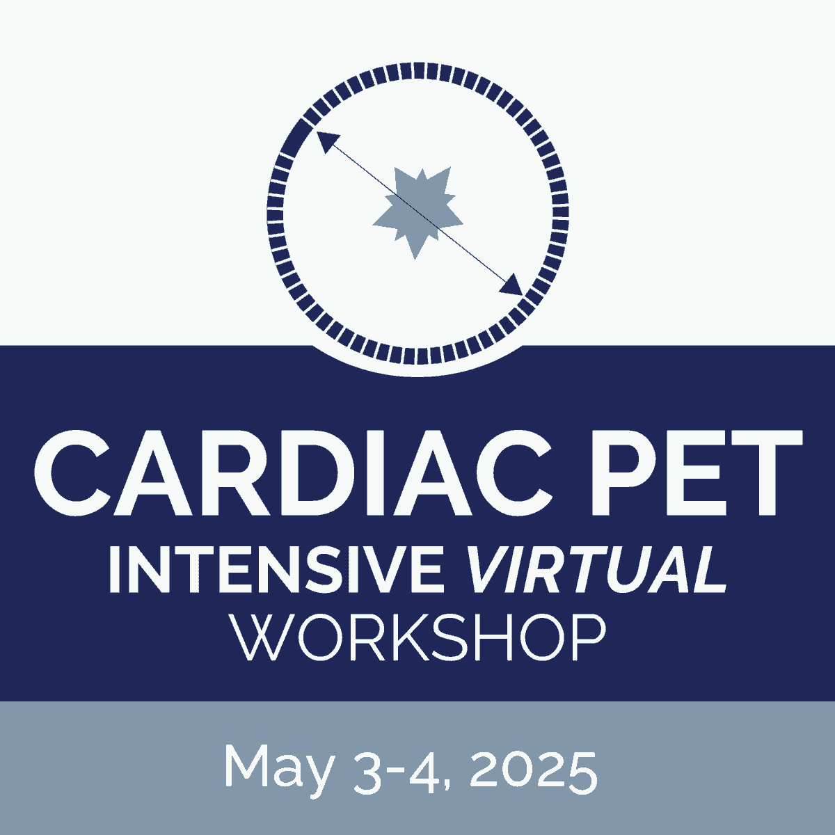 Cardiac PET Intensive Workshop May Graphic