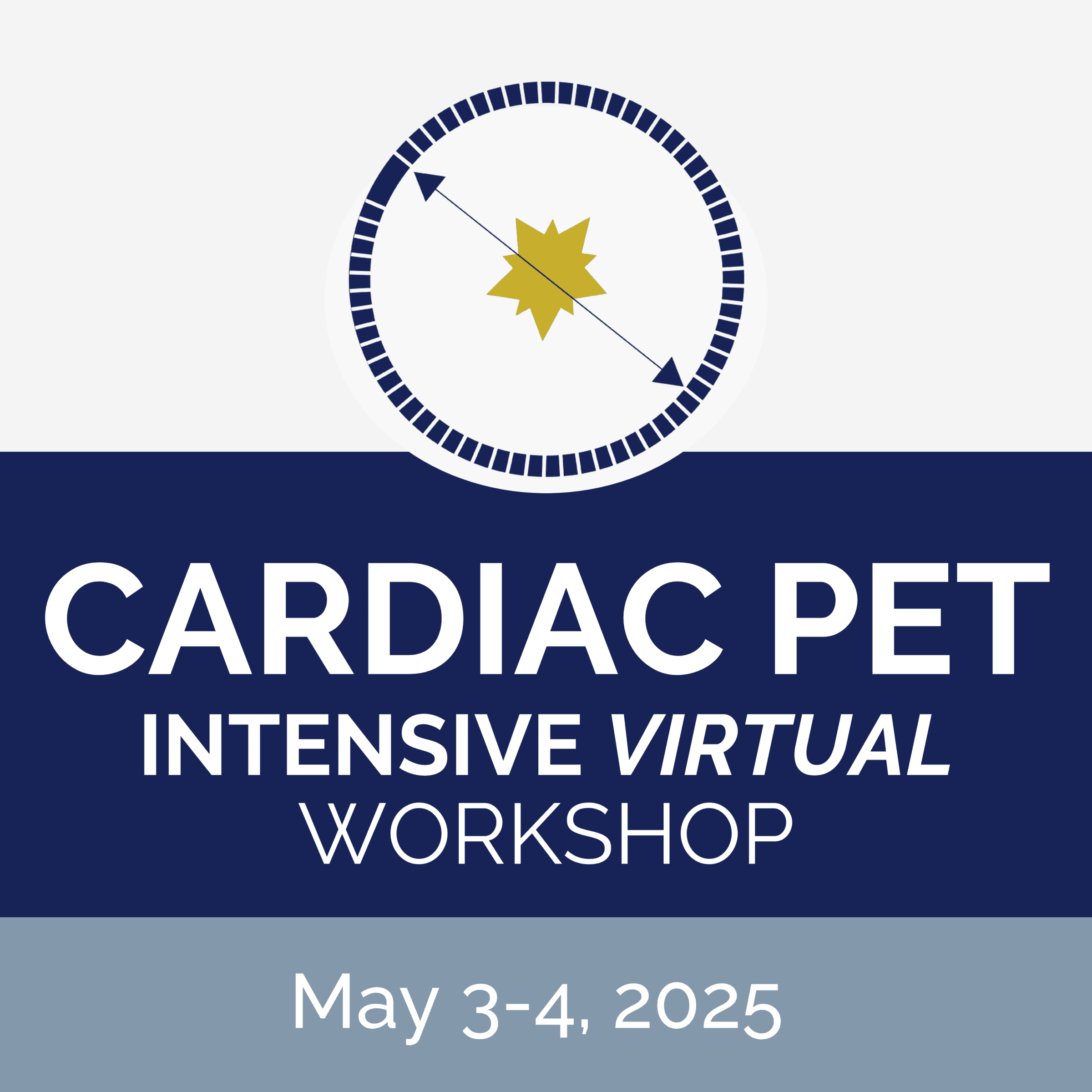 Cardiac PET Intensive Workshop May Graphic