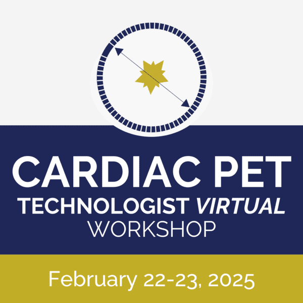 Cardiac PET Technologist Workshop Square Graphic