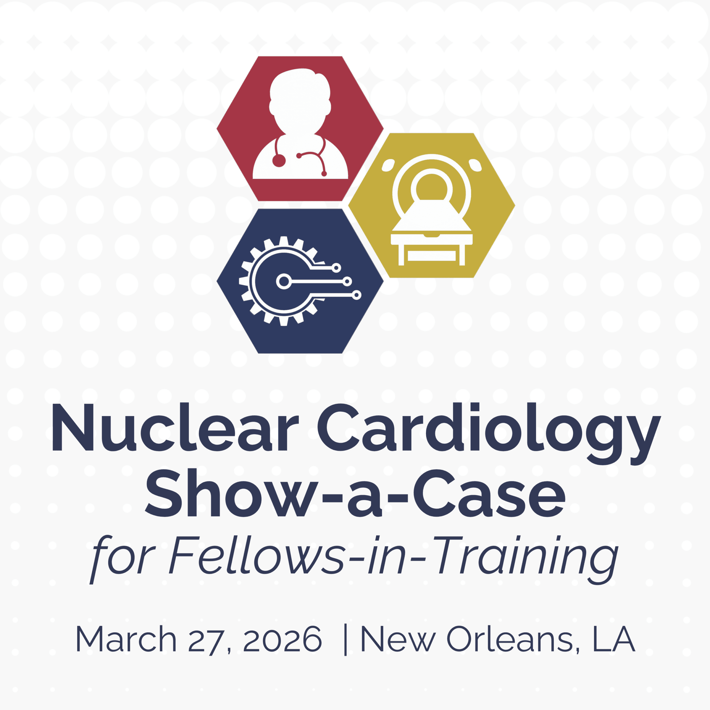 Nuclear Cardiology Show-a-Case for Fellows-in-Training Logo