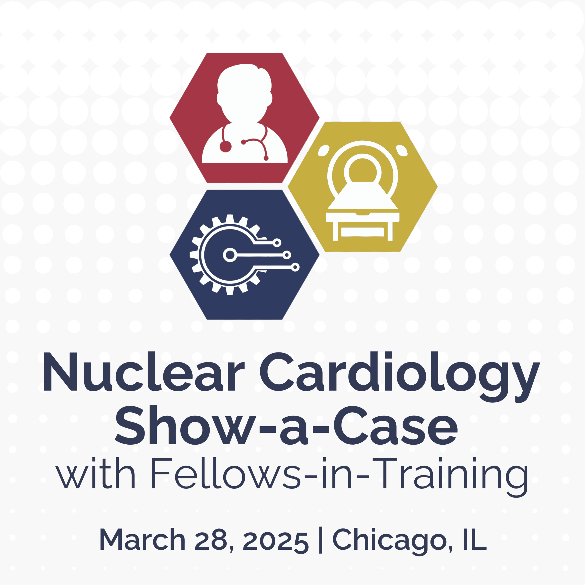 Nuclear Cardiology Show-a-Case with Fellows-in-Training square graphic