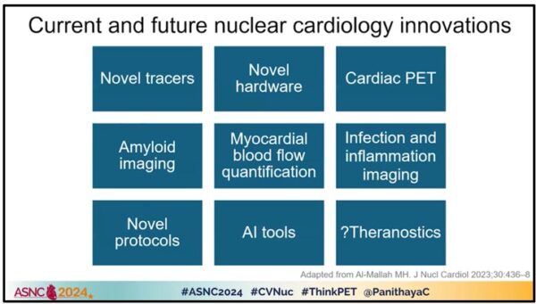 Nuclear Cardiology Innovations. From Chareonthaitawee ASNC2024 President-elect address