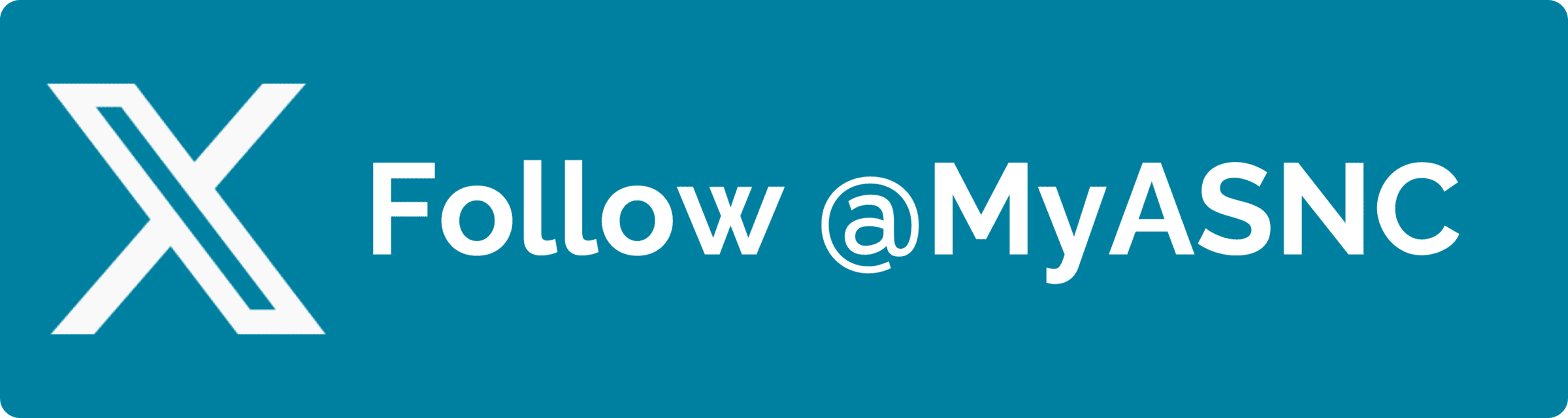 @MyASNC Button for X (previously Twitter)