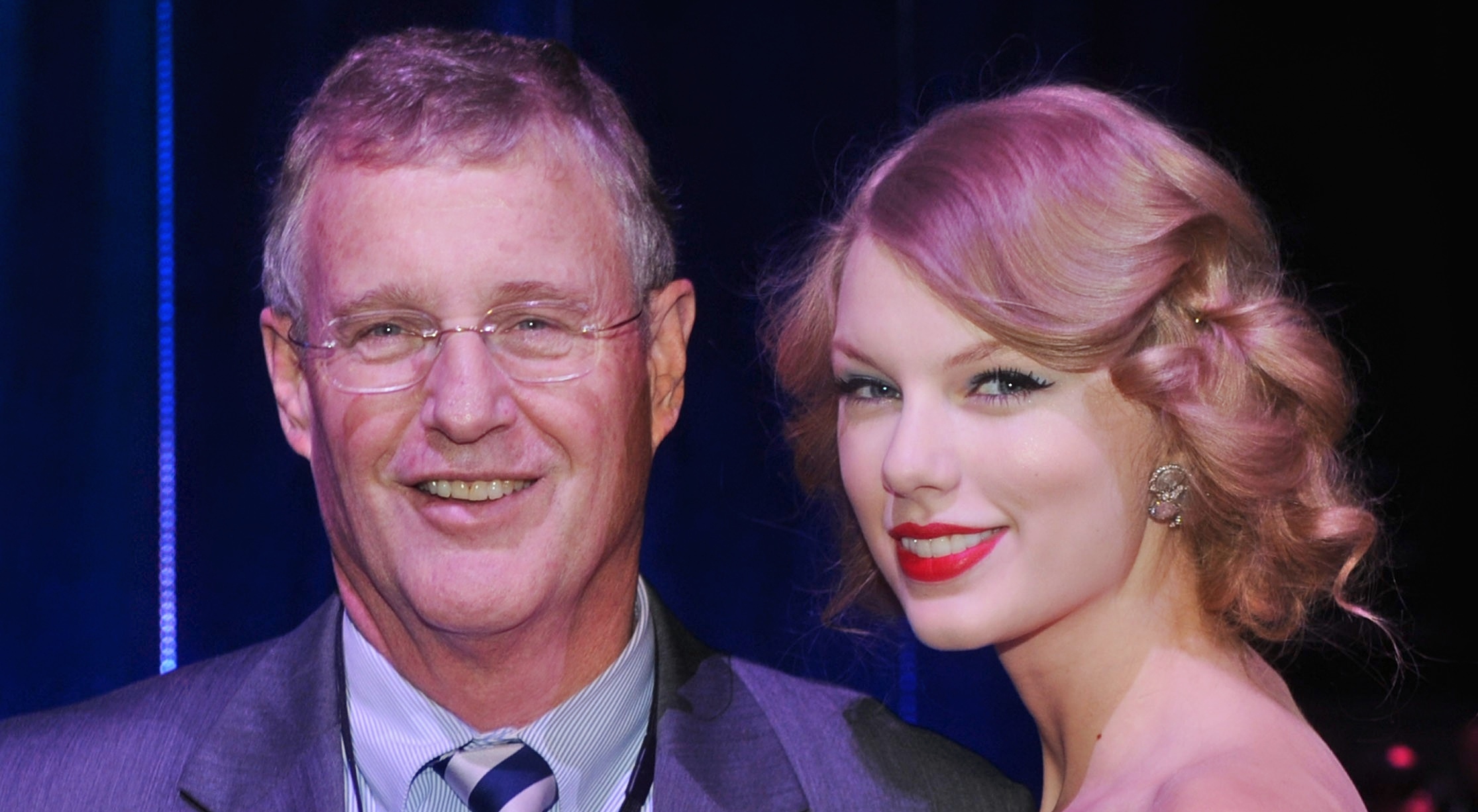 Scott and Taylor Swift (Photo by Rick Diamond/Getty Images for CMT)