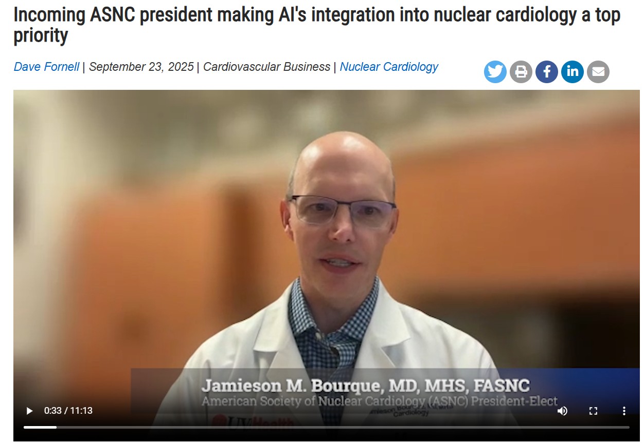 Jamieson Bourque interview with Cardiovascular Business