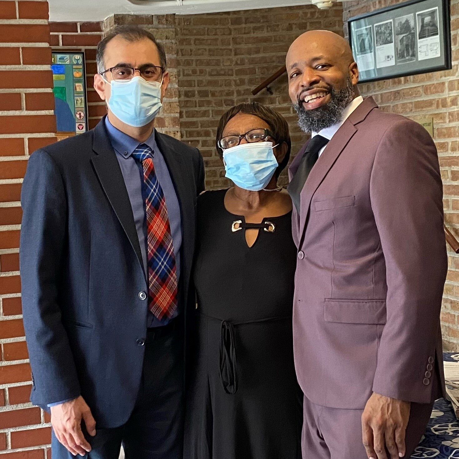 ASNC_Malhotra_Coleman_Lawrence in church w masks ASNC_Malhotra_Coleman_Lawrence in church w masks