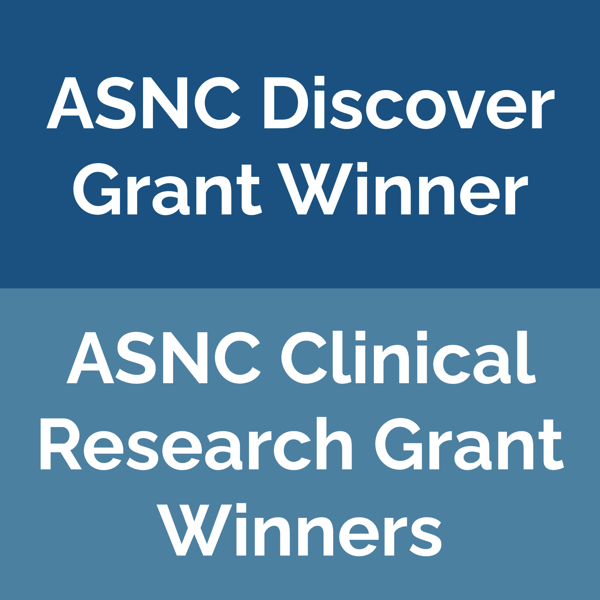 ASNC Grant Winners